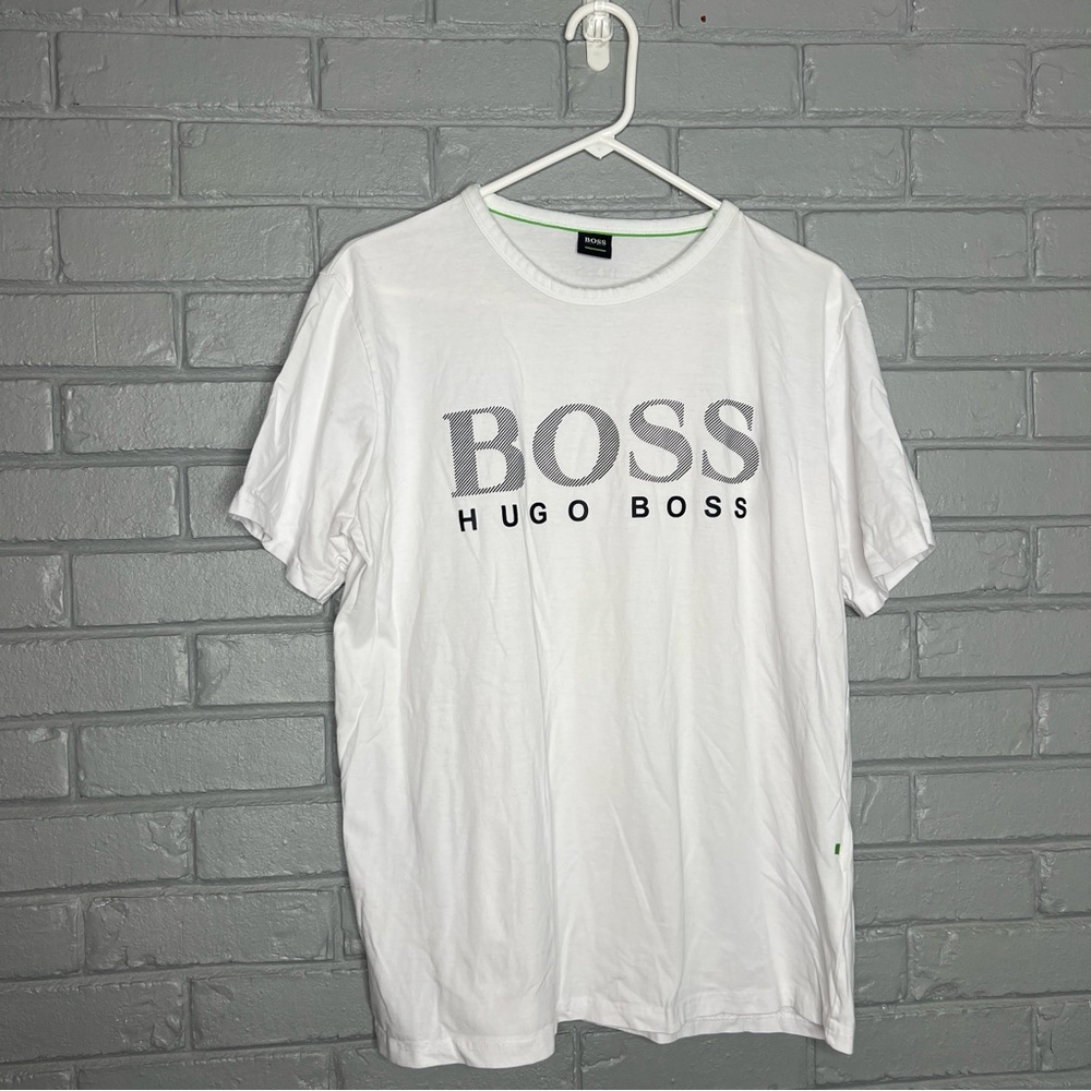 Men’s Boss Hugo Boss White Short Sleeve Tee